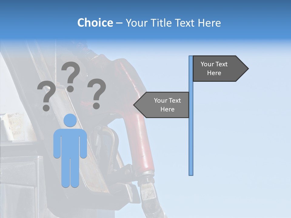 Copyspace Messy Blue PowerPoint Template