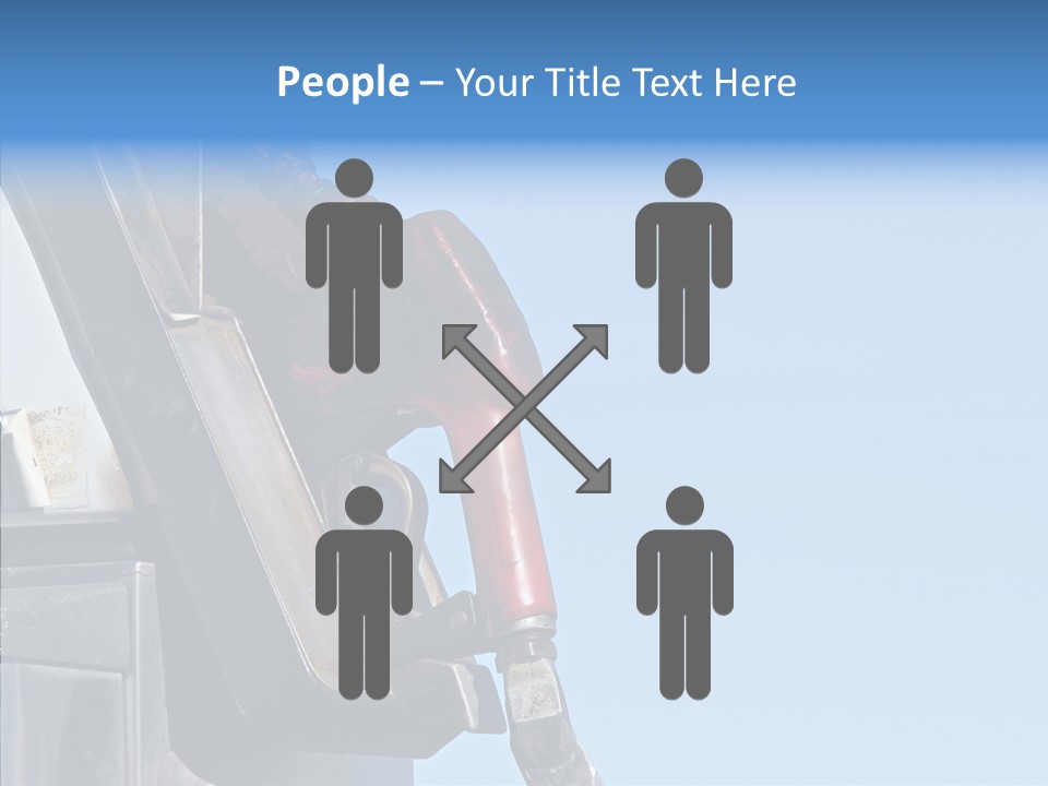 Copyspace Messy Blue PowerPoint Template