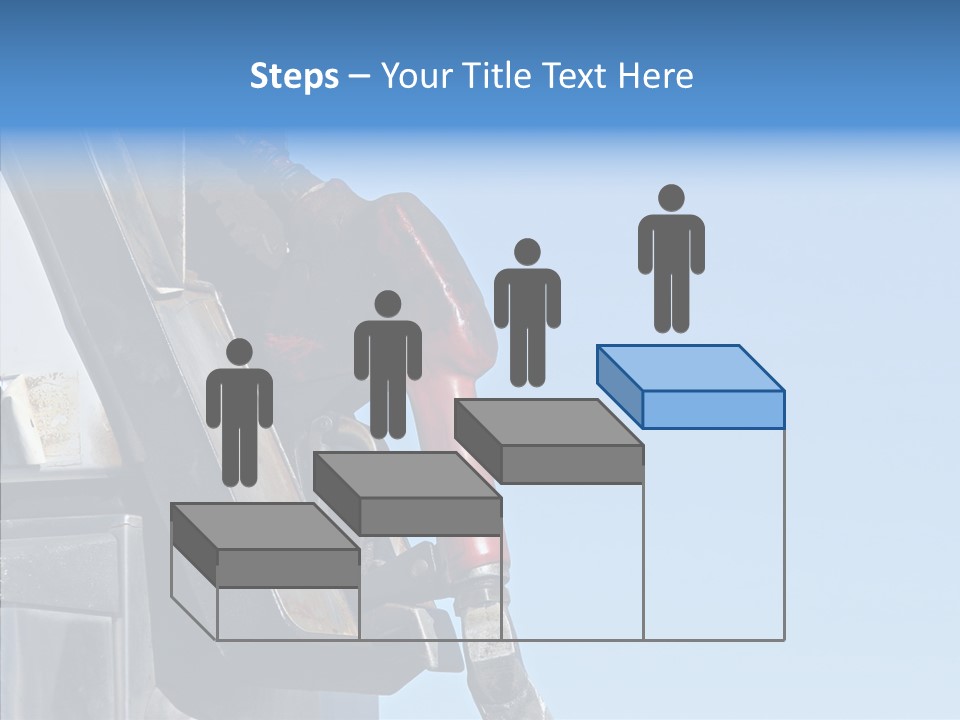 Copyspace Messy Blue PowerPoint Template