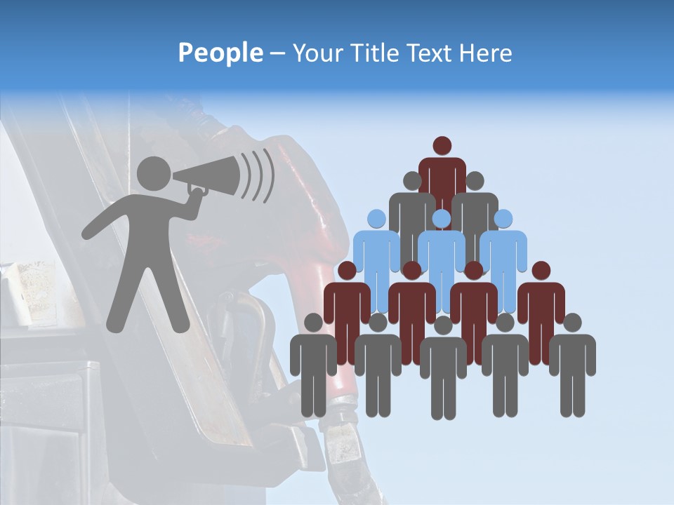 Copyspace Messy Blue PowerPoint Template