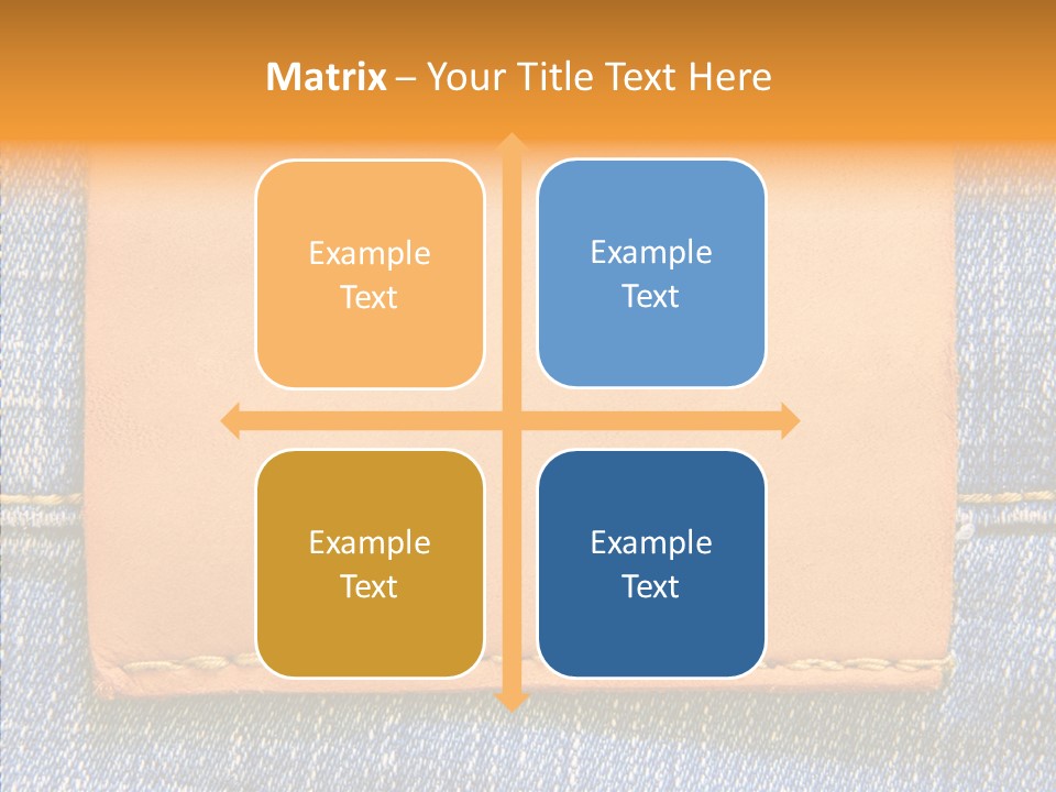 Empty Pants Trousers PowerPoint Template