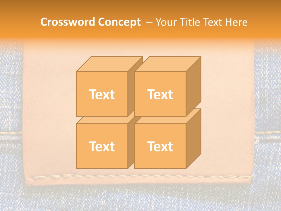 Empty Pants Trousers PowerPoint Template