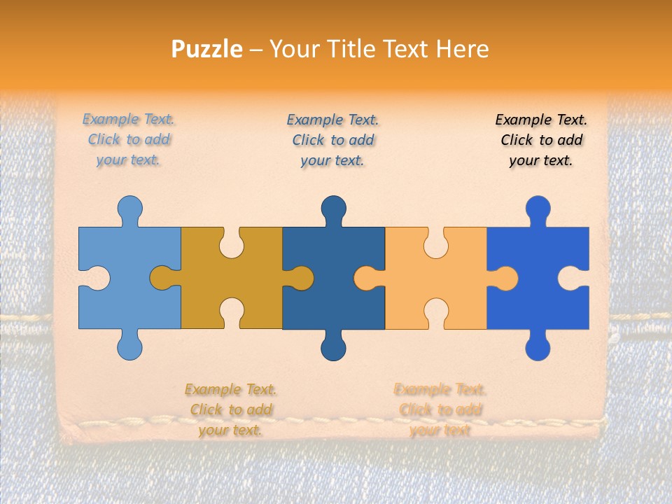 Empty Pants Trousers PowerPoint Template