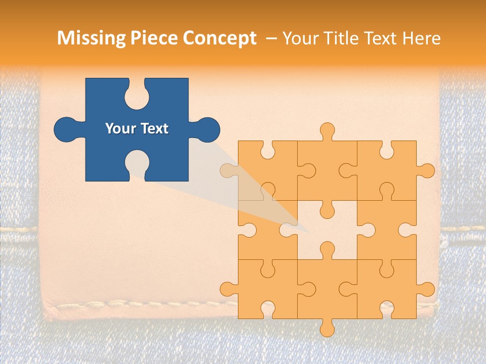 Empty Pants Trousers PowerPoint Template