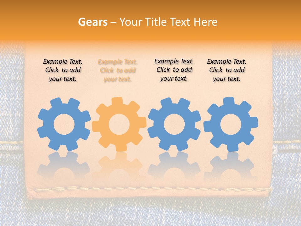 Empty Pants Trousers PowerPoint Template