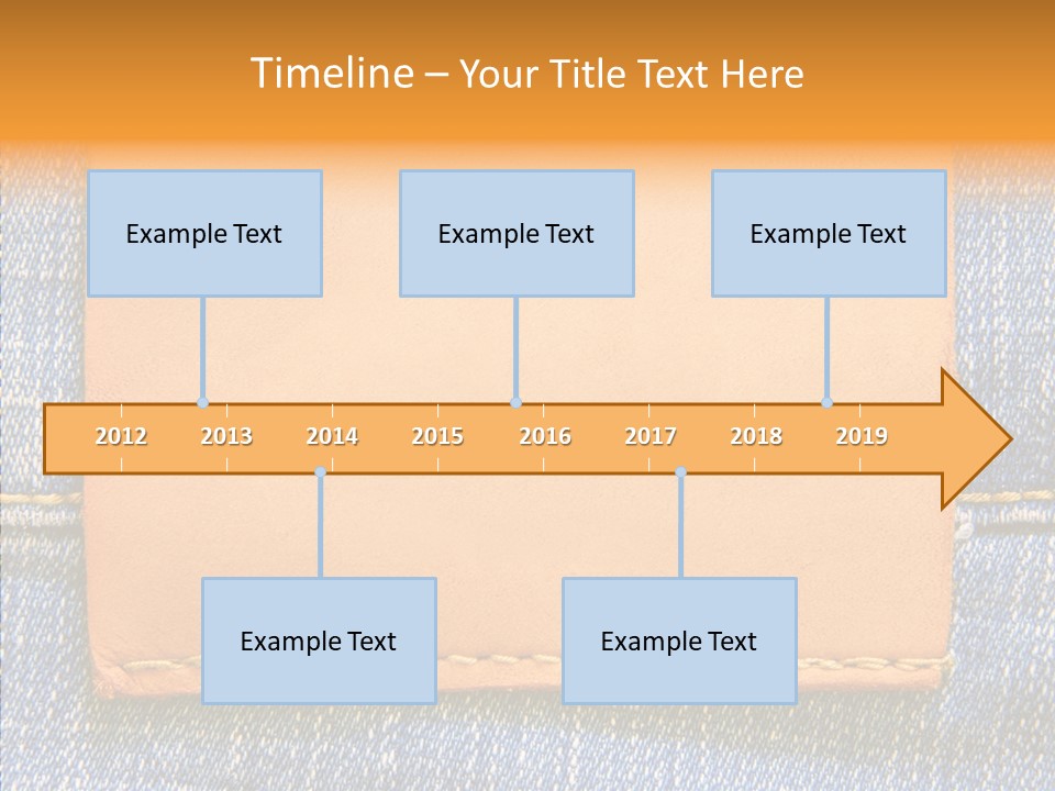 Empty Pants Trousers PowerPoint Template