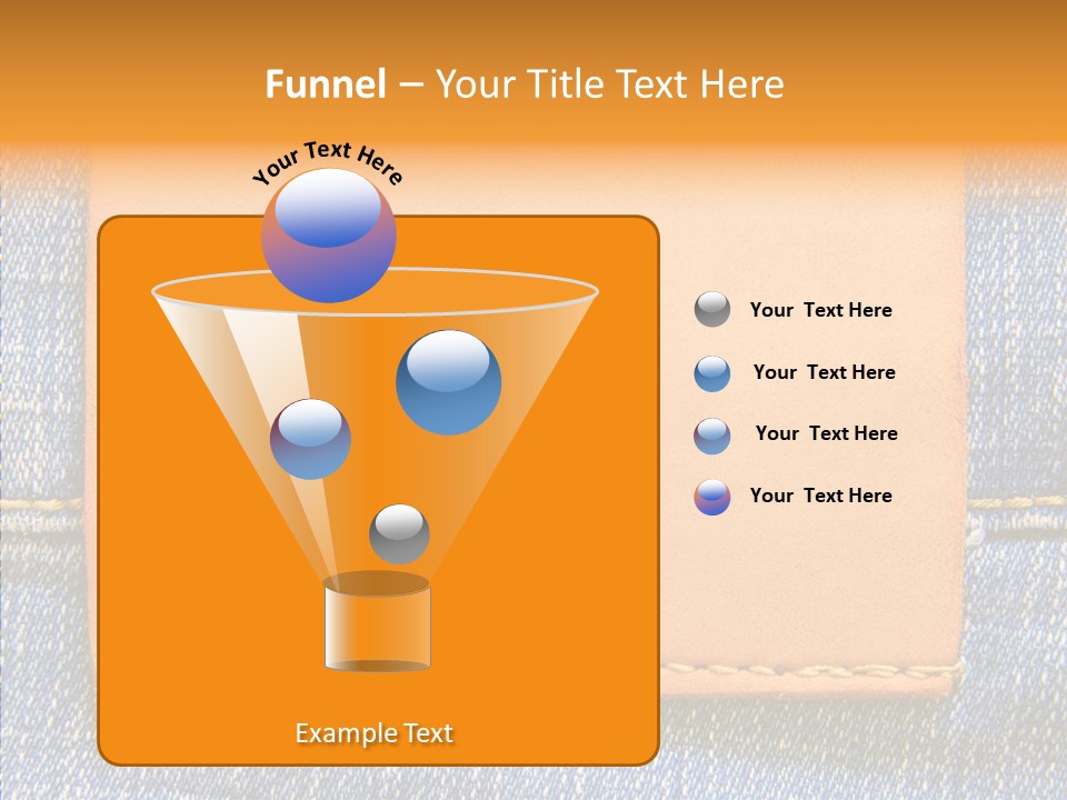 Empty Pants Trousers PowerPoint Template