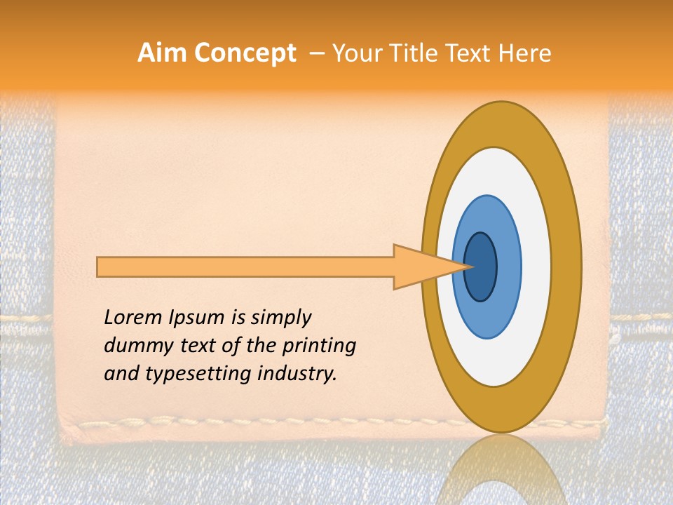 Empty Pants Trousers PowerPoint Template