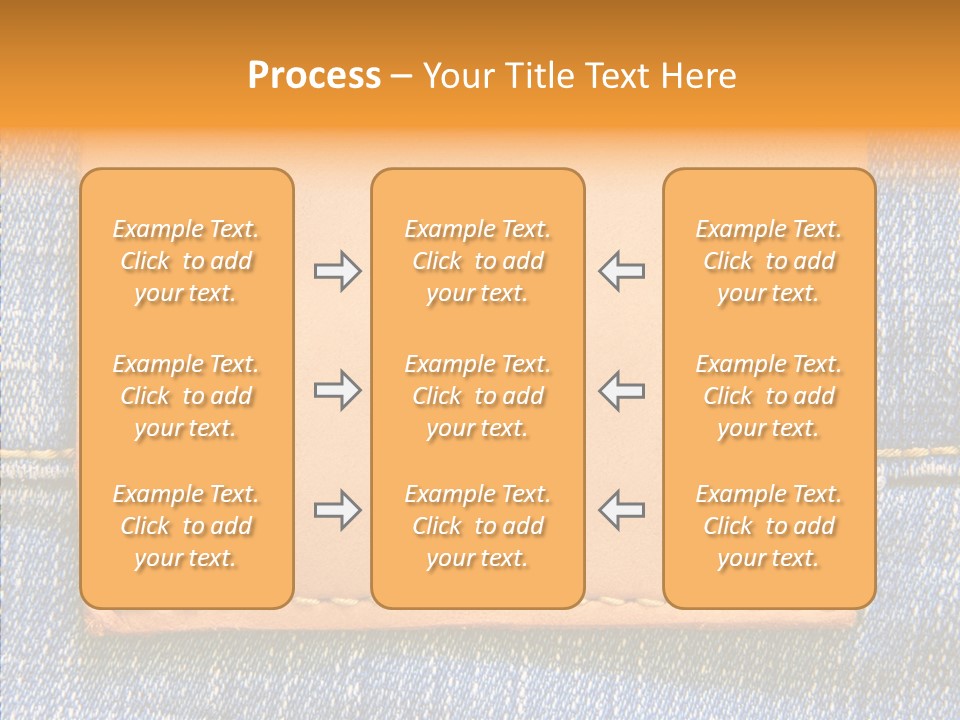 Empty Pants Trousers PowerPoint Template