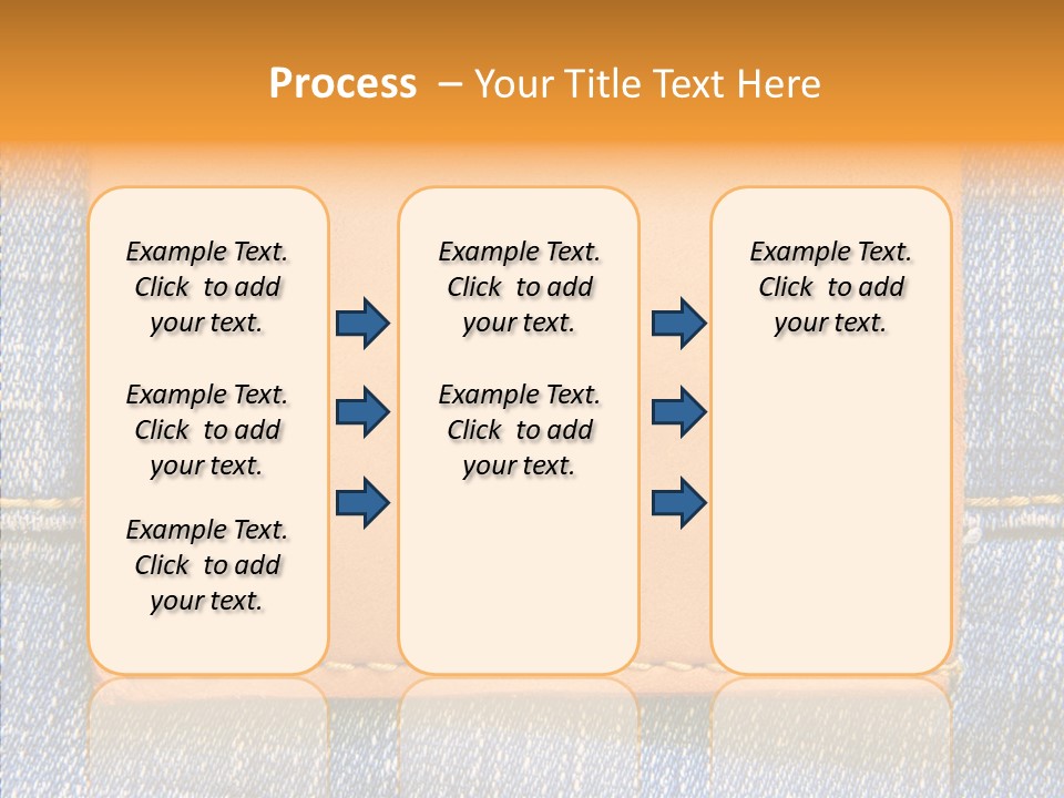 Empty Pants Trousers PowerPoint Template