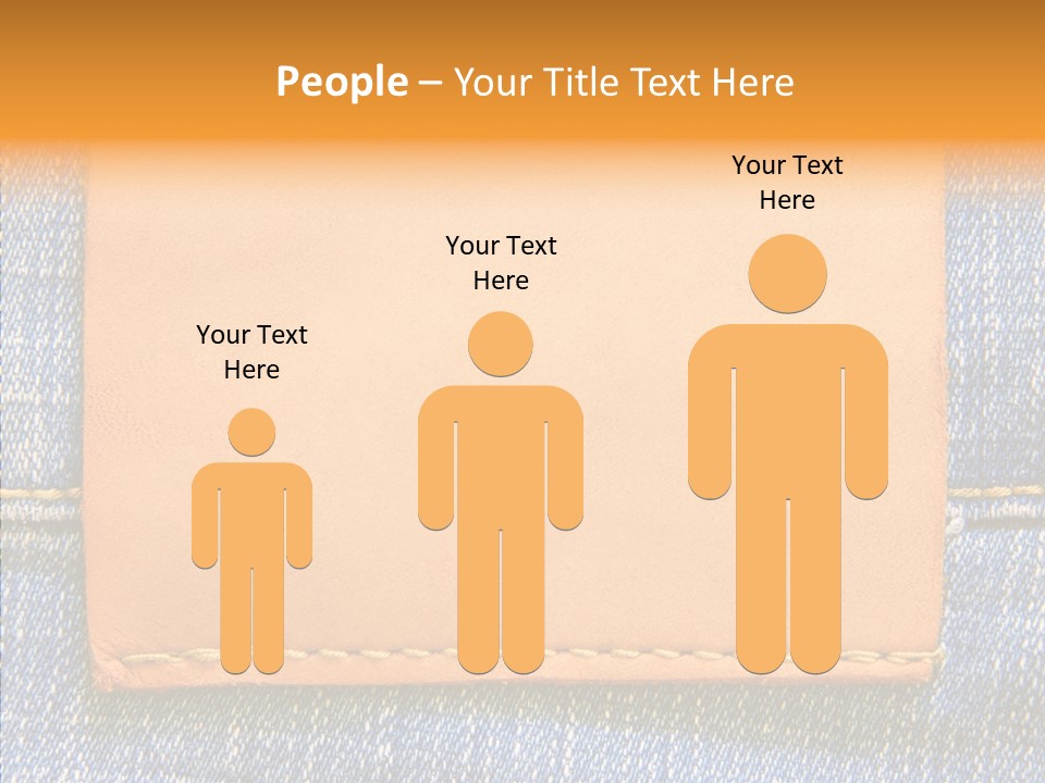 Empty Pants Trousers PowerPoint Template