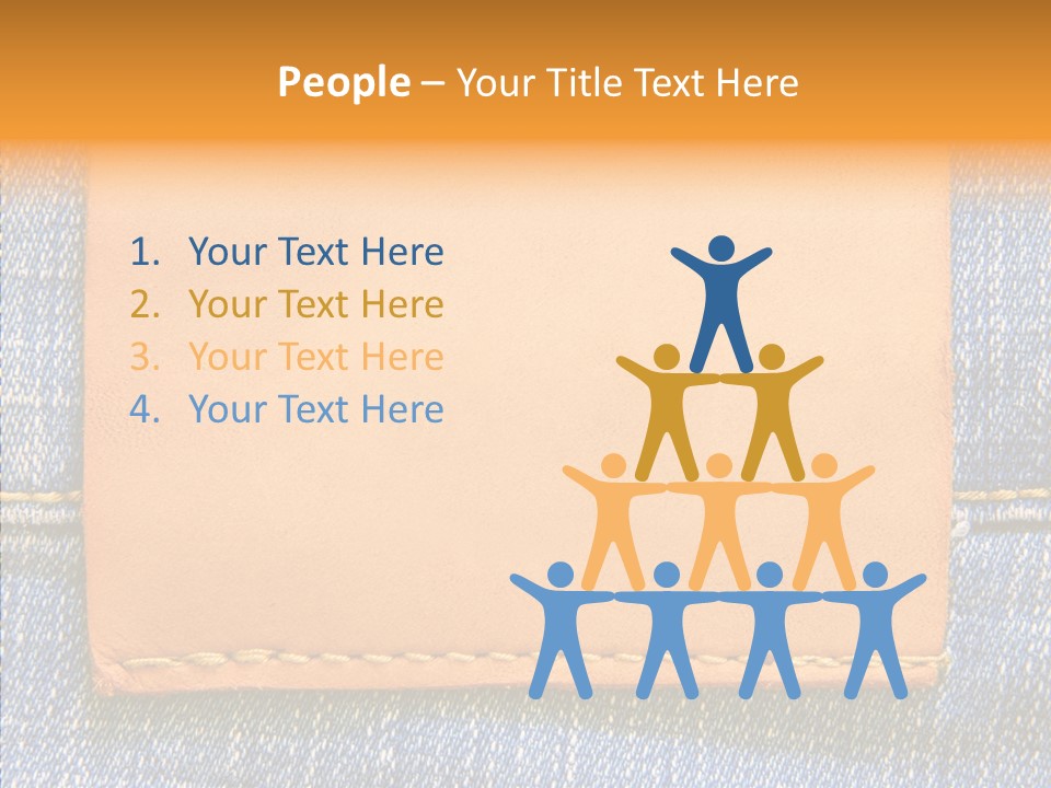 Empty Pants Trousers PowerPoint Template