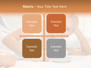Blond Glamorous Sensual PowerPoint Template
