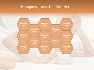 Blond Glamorous Sensual PowerPoint Template