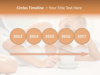 Blond Glamorous Sensual PowerPoint Template