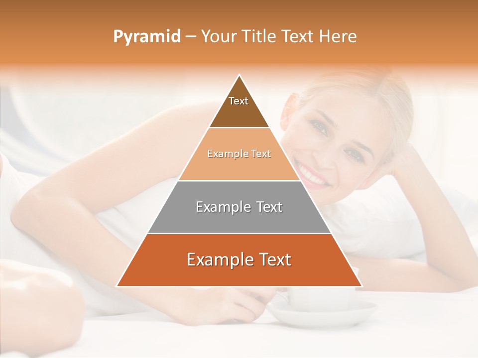Blond Glamorous Sensual PowerPoint Template