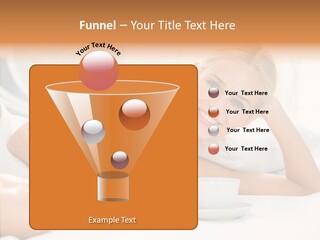 Blond Glamorous Sensual PowerPoint Template