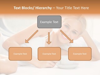Blond Glamorous Sensual PowerPoint Template