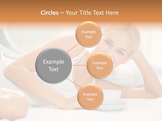 Blond Glamorous Sensual PowerPoint Template