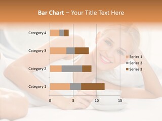 Blond Glamorous Sensual PowerPoint Template