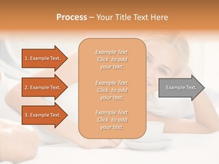 Blond Glamorous Sensual PowerPoint Template