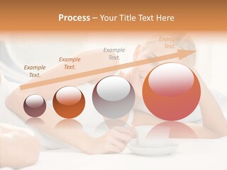 Blond Glamorous Sensual PowerPoint Template