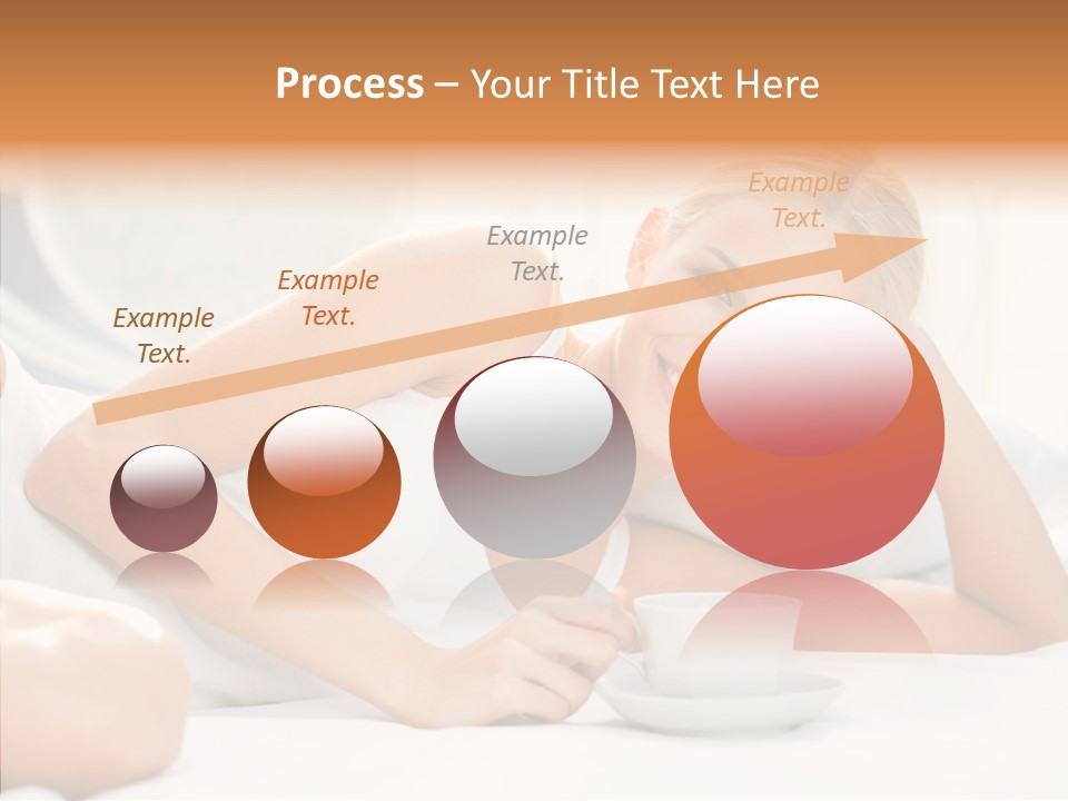 Blond Glamorous Sensual PowerPoint Template