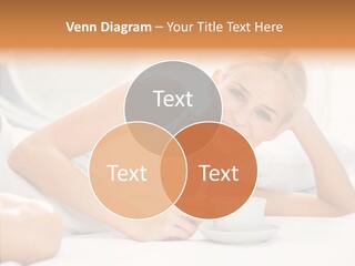 Blond Glamorous Sensual PowerPoint Template