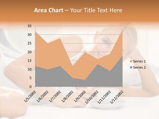 Blond Glamorous Sensual PowerPoint Template
