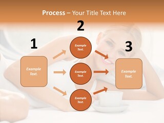 Blond Glamorous Sensual PowerPoint Template