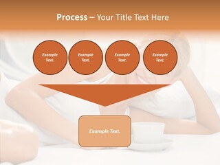 Blond Glamorous Sensual PowerPoint Template