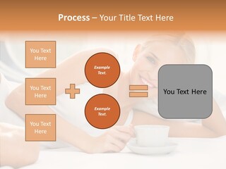 Blond Glamorous Sensual PowerPoint Template