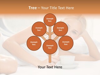 Blond Glamorous Sensual PowerPoint Template