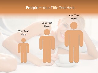 Blond Glamorous Sensual PowerPoint Template