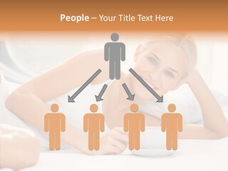 Blond Glamorous Sensual PowerPoint Template
