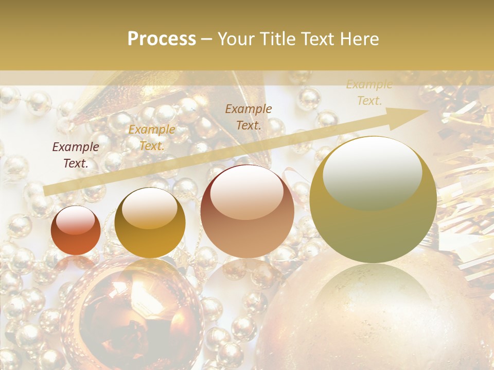 Christmas Winter Gold PowerPoint Template