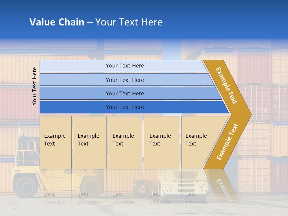 Container Commercial Stacked PowerPoint Template