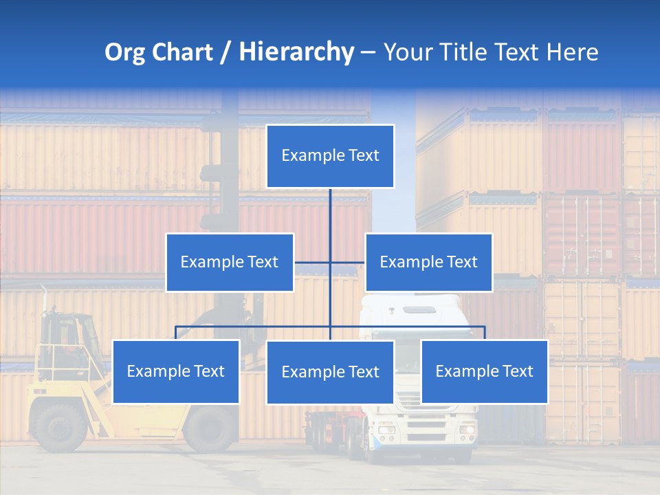 Container Commercial Stacked PowerPoint Template