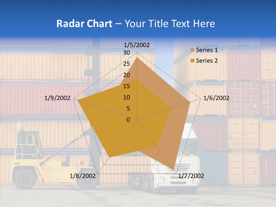Container Commercial Stacked PowerPoint Template