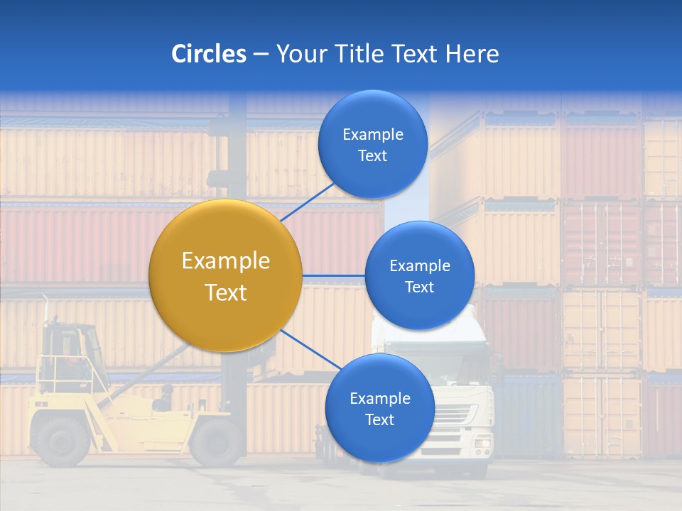 Container Commercial Stacked PowerPoint Template