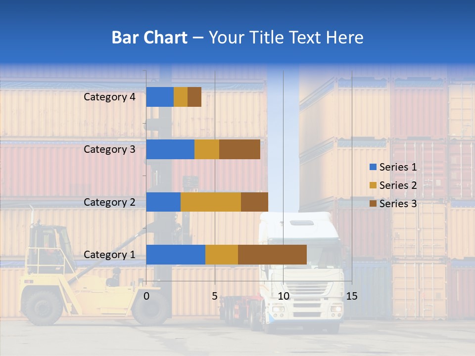 Container Commercial Stacked PowerPoint Template