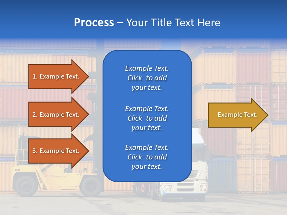Container Commercial Stacked PowerPoint Template