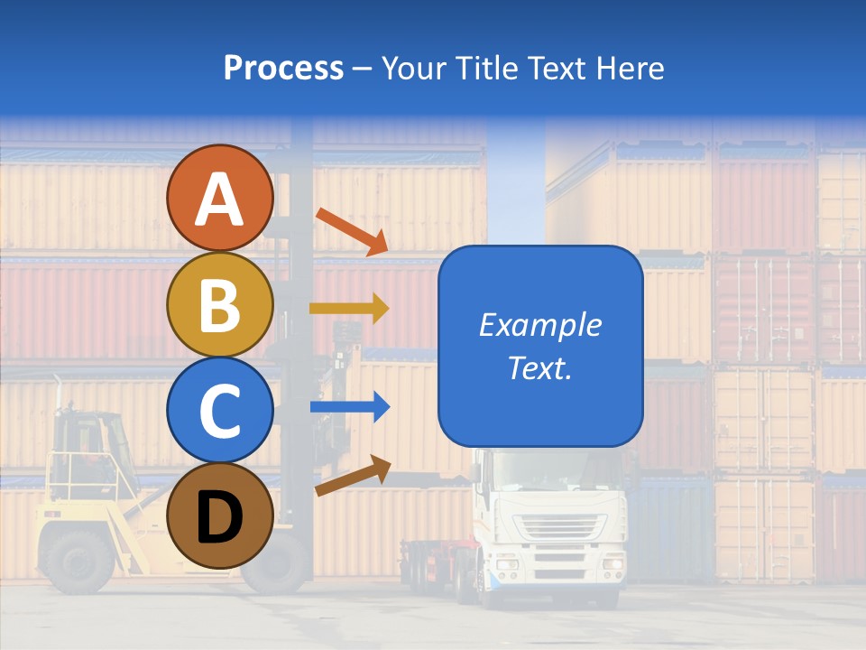 Container Commercial Stacked PowerPoint Template