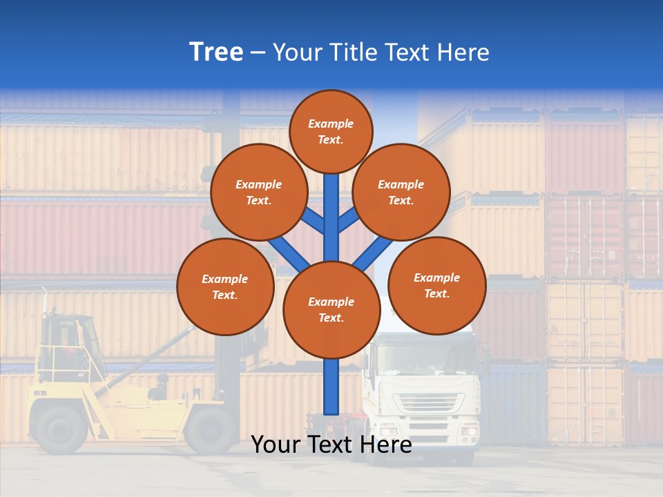 Container Commercial Stacked PowerPoint Template