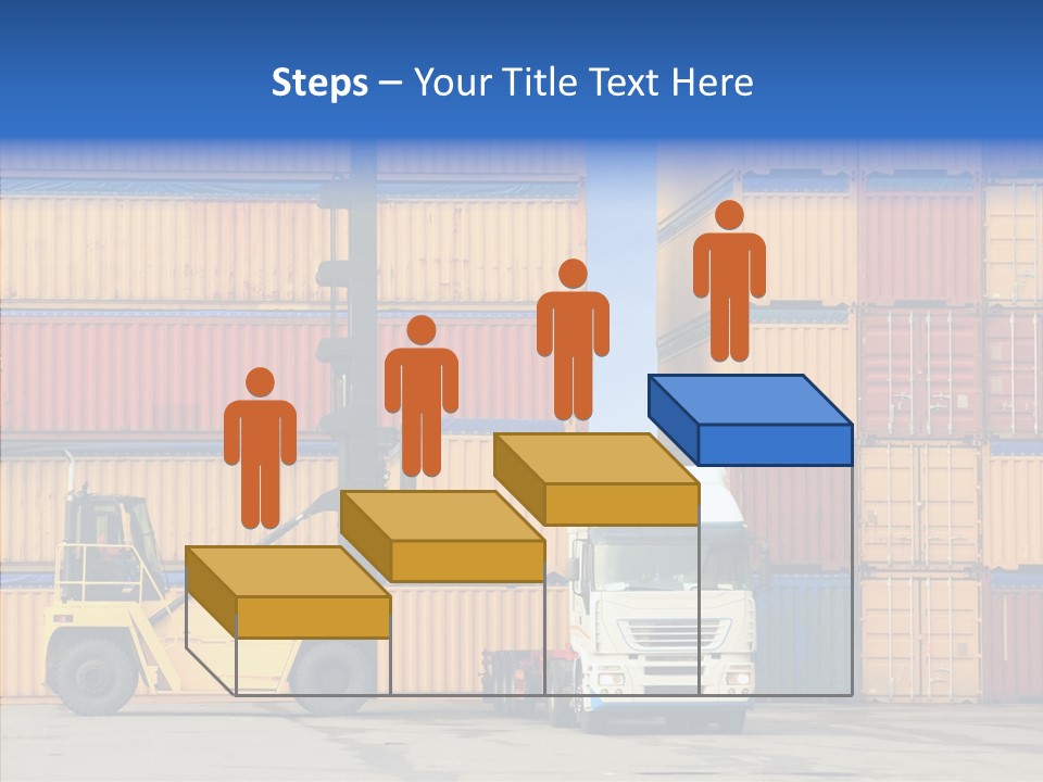 Container Commercial Stacked PowerPoint Template