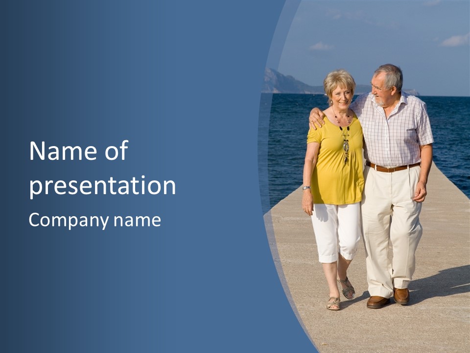 Loving Oneness Affection PowerPoint Template