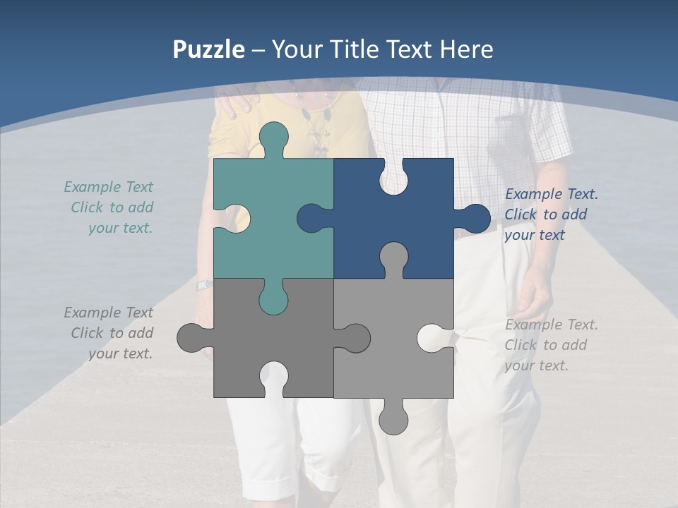 Loving Oneness Affection PowerPoint Template