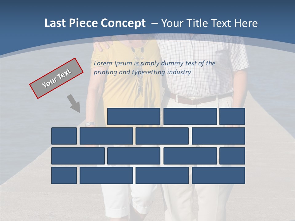 Loving Oneness Affection PowerPoint Template