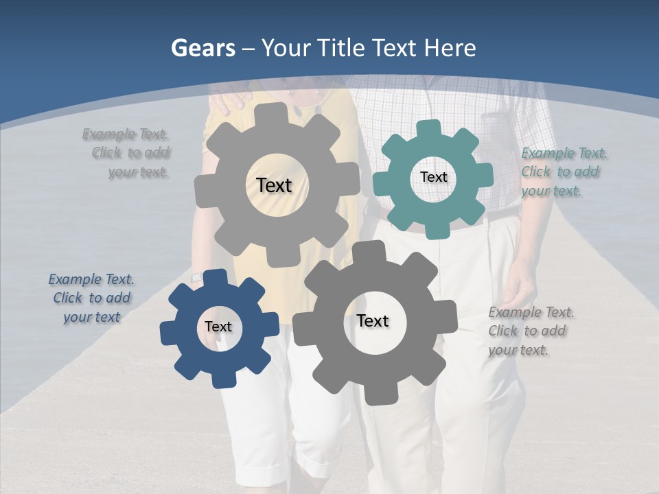 Loving Oneness Affection PowerPoint Template