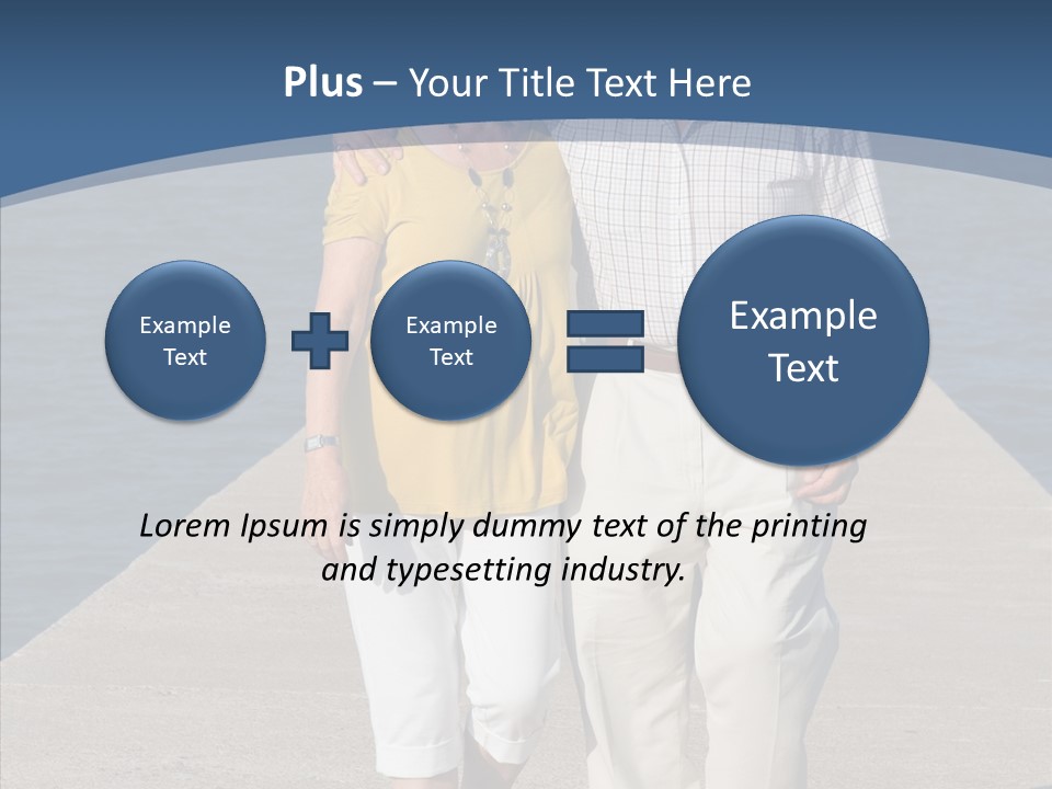Loving Oneness Affection PowerPoint Template